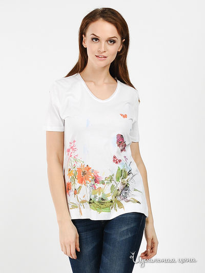 Футболка Passport, цвет цвет белый