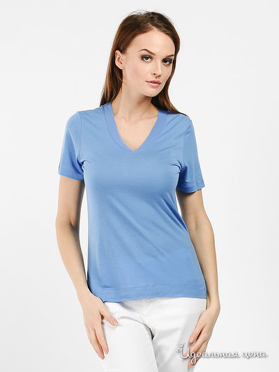 Футболка Passport, цвет цвет голубой