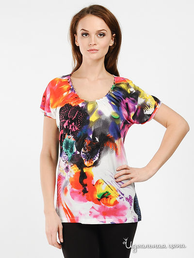 Футболка Passport, цвет цвет мультиколор