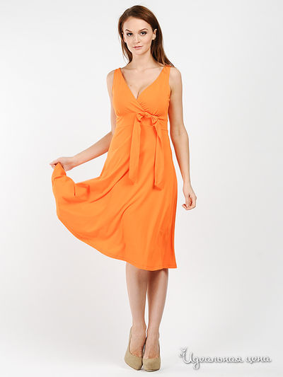 Платье Passport, цвет цвет оранжевый