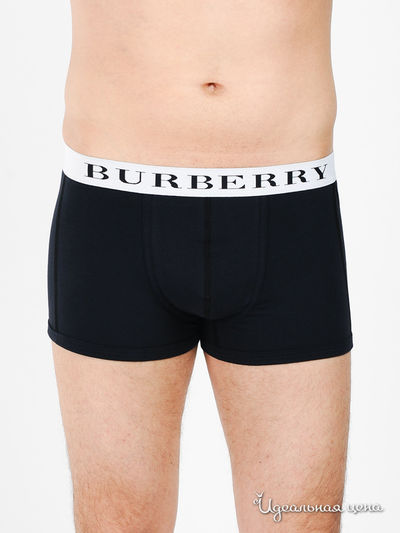Трусы Burberry, цвет цвет черно-синий