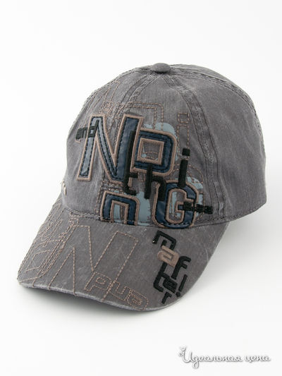 Бейсболка Maxval, цвет цвет темно-серый