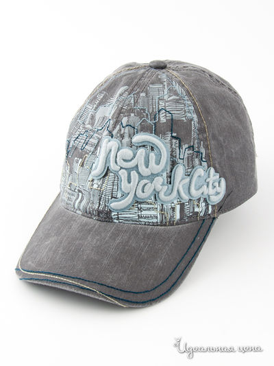 Бейсболка Maxval, цвет цвет темно-серый