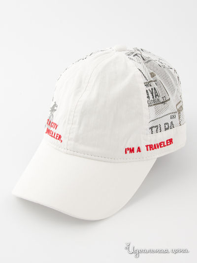 Бейсболка Maxval, цвет цвет белый