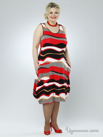 Сарафан Зар-Стиль, цвет цвет красный