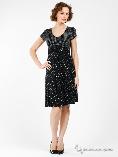 Платье Betty Barclay, цвет цвет черный / белый горошек