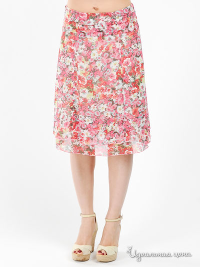 Юбка Betty Barclay, цвет цвет розовый / цветочный принт