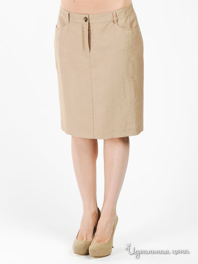 Юбка Betty Barclay, цвет цвет бежевый
