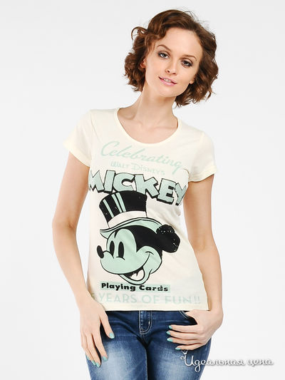 Футболка Silvian Heach, цвет цвет молочный