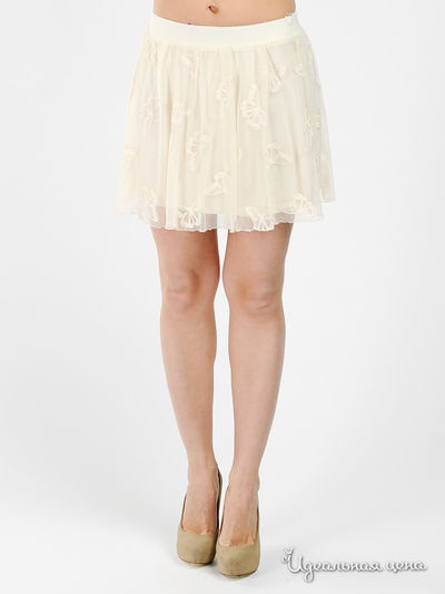 Юбка Silvian Heach, цвет цвет молочный