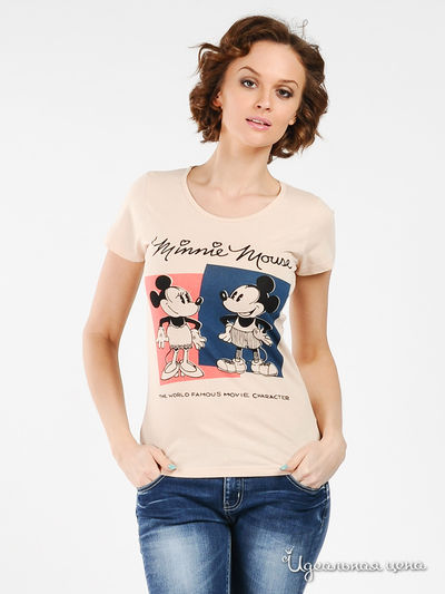 Футболка Silvian Heach, цвет цвет розовый