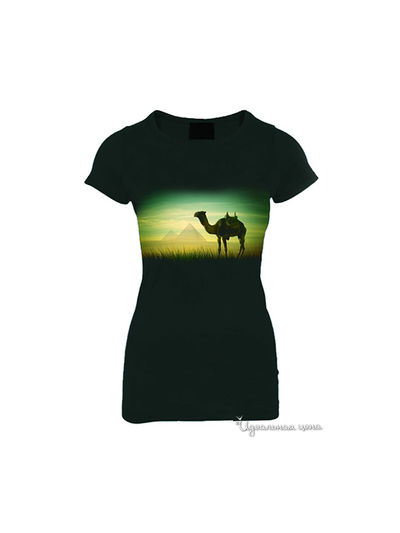 Футболка YadvigaKaminskaya, цвет цвет черный