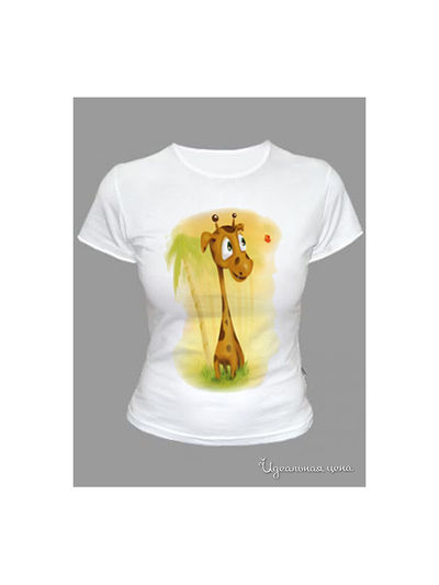 Футболка YadvigaKaminskaya, цвет цвет белый