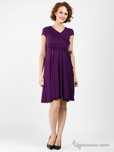 Платье Mirella Sole, цвет цвет баклажановый