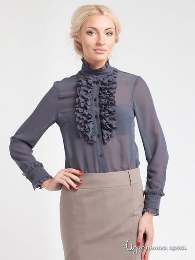 Блуза Levall, цвет цвет серый