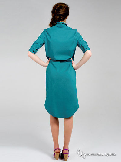 Платье Levall женское, цвет зеленый
