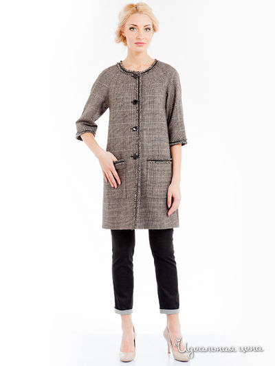 Пальто Levall, цвет цвет серый