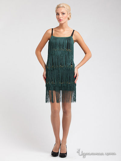 Платье Levall, цвет цвет изумрудный