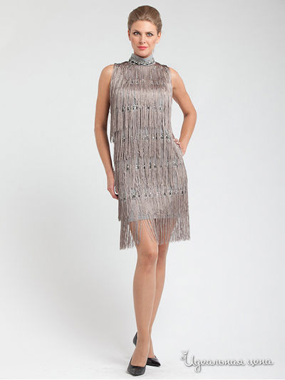 Платье Levall, цвет цвет бежевый