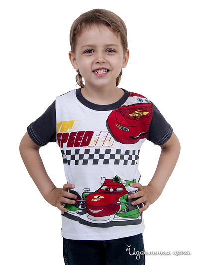 Футболка Cartoon Brands, цвет цвет белый / графитовый