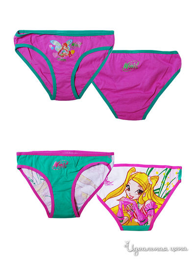 Трусы Cartoon Brands, цвет цвет мятный / фуксия