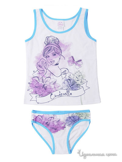 Комплект Cartoon Brands, цвет цвет белый / голубой