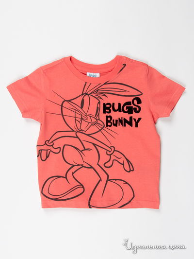 Футболка FOX, цвет цвет коралловый