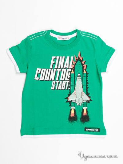 Футболка FOX, цвет цвет зеленый