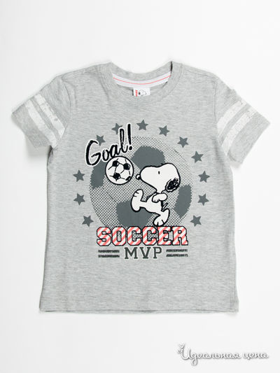 Футболка FOX, цвет цвет серый меланж