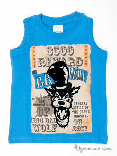 Майка FOX, цвет цвет синий