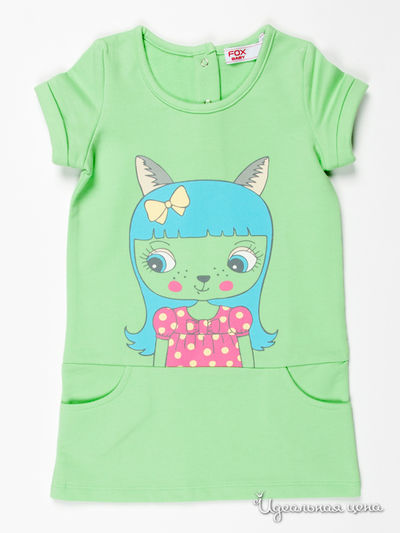 Платье FOX, цвет цвет мятный