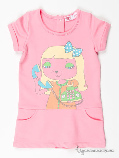 Платье FOX, цвет цвет розовый