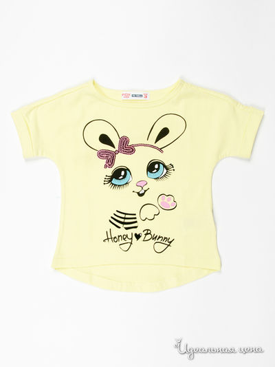 Футболка FOX, цвет цвет светло-желтый