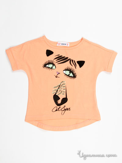 Футболка FOX, цвет цвет светло-персиковый