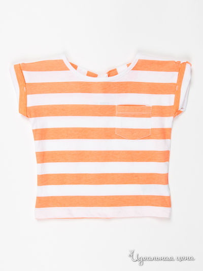 Футболка FOX, цвет цвет оранжевый / белый