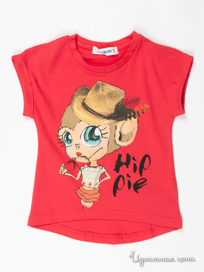 Футболка FOX, цвет цвет красный