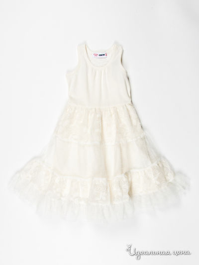 Платье FOX, цвет цвет молочный