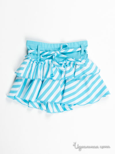 Юбка FOX, цвет цвет голубой / белый