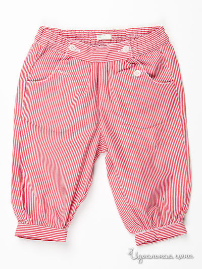 Брюки Benetton Bambini, цвет цвет красный
