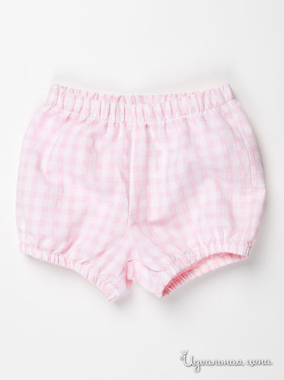 Шорты Benetton Bambini, цвет цвет нежно-розовый