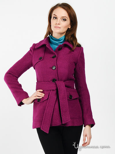 Пальто Cristina Gavioli, цвет цвет фуксия
