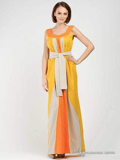 Сарафан Maria Rybalchenko, цвет цвет оранжевый / горчичный