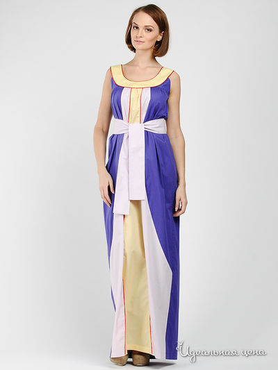 Сарафан Maria Rybalchenko, цвет цвет фиолетовый / желтый