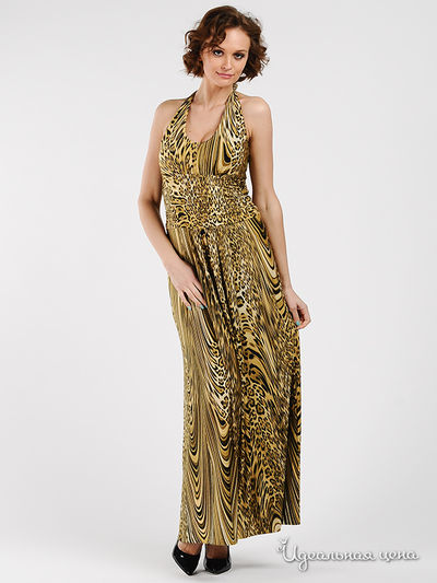 Платье MadamT, цвет цвет желтый / черный