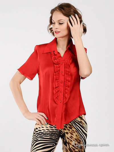Блуза MadamT, цвет цвет красный