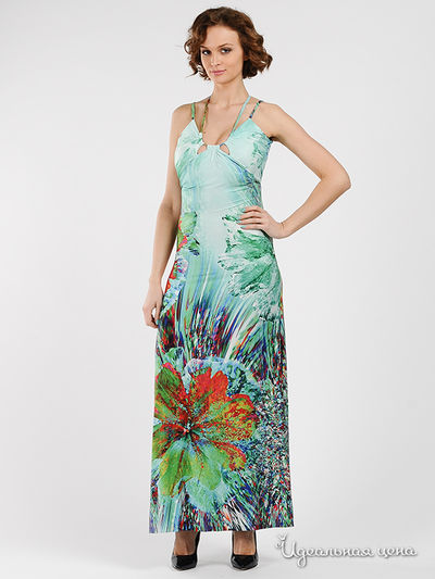 Платье MadamT, цвет цвет аквамариновый