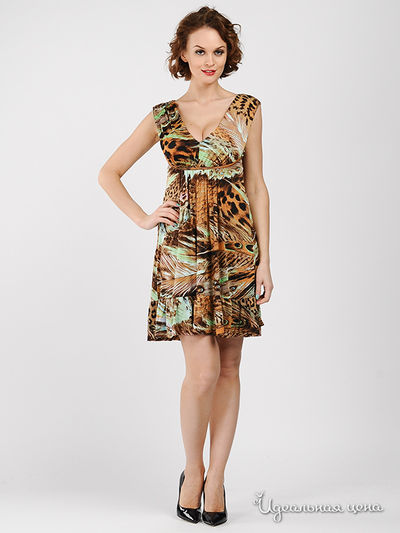 Платье MadamT, цвет цвет песочный