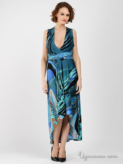 Платье MadamT, цвет цвет темно-зеленый / черный