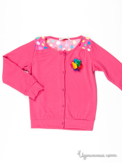 Кардиган Kenzo Kids, цвет цвет малиновый