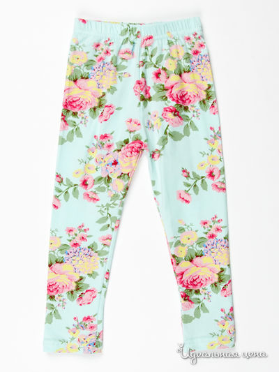 Леггинсы Jacadi, цвет цвет мятный / принт цветы